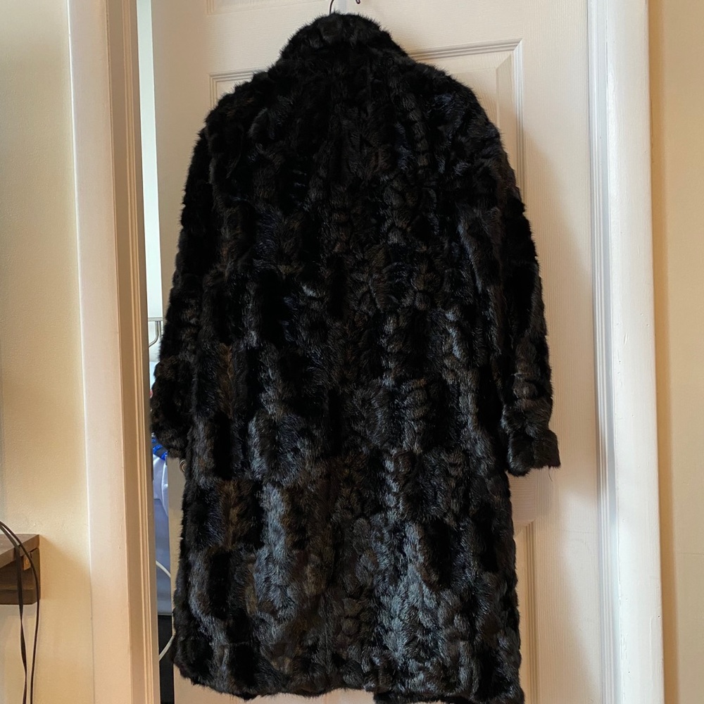 Zara faux fur coat